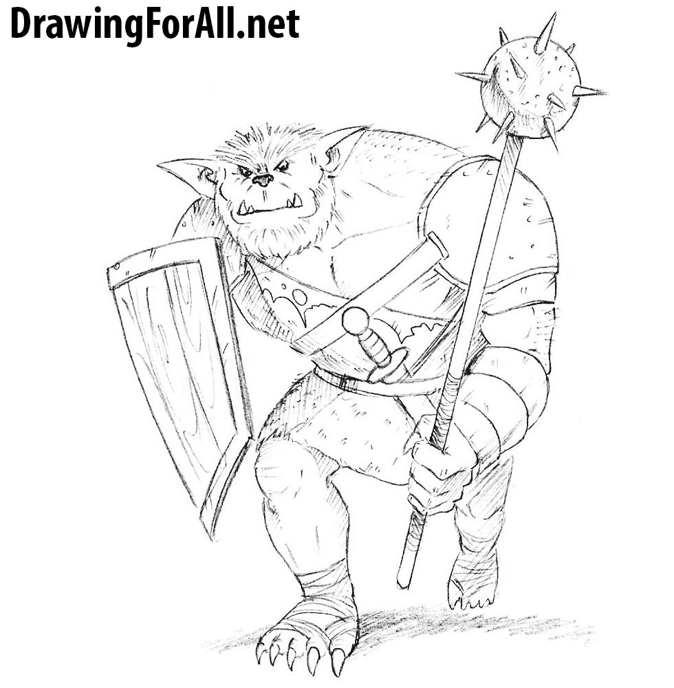 How to Draw a Bugbear