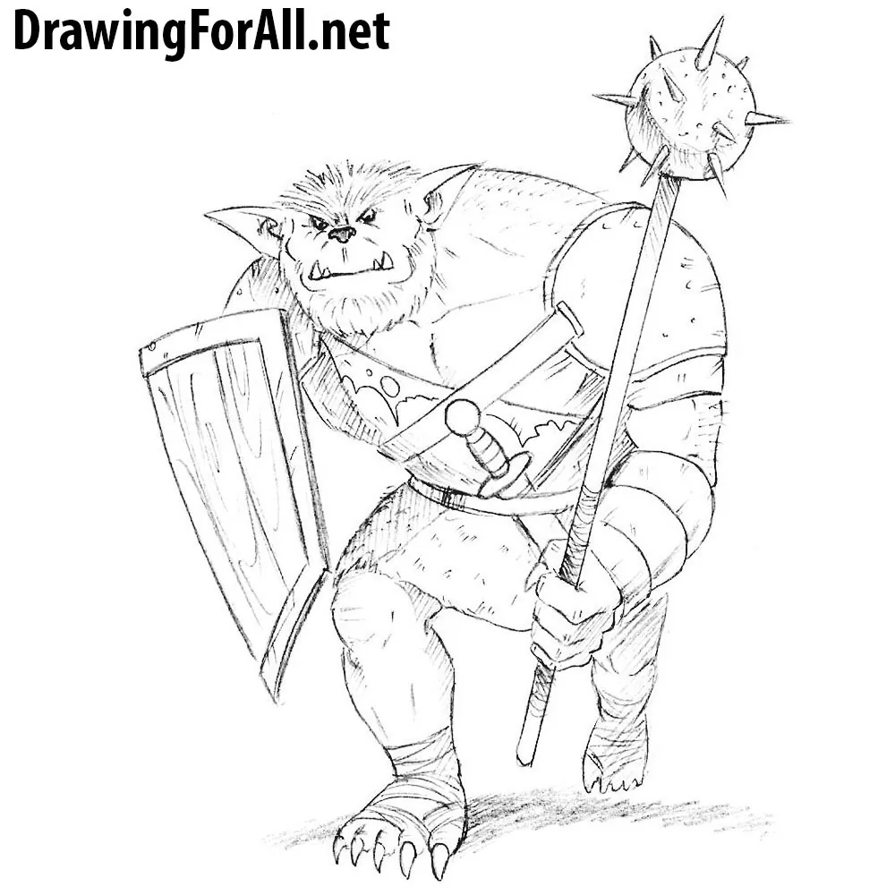 How to Draw a Bugbear