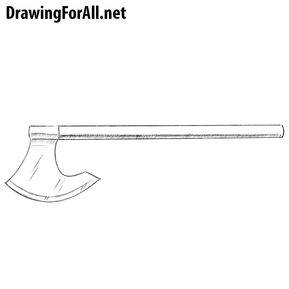 How to Draw a Battle Axe