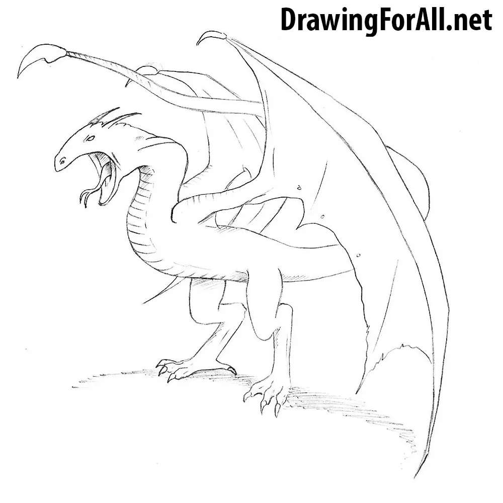 How to Draw a Wyvern