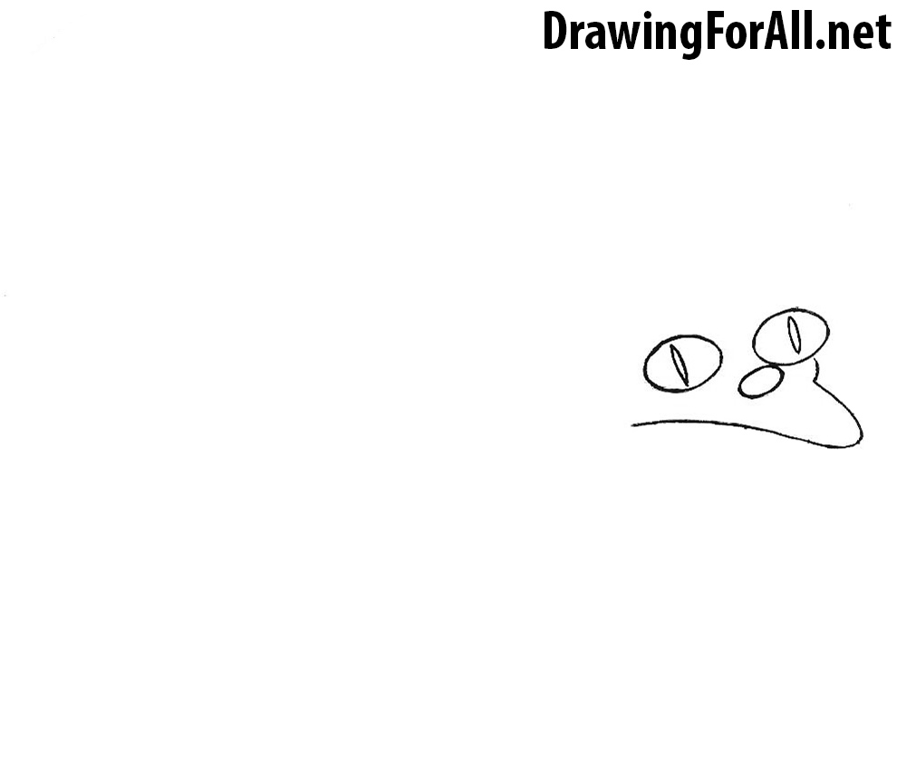 How to Draw Snowball the cat from the Simpsons