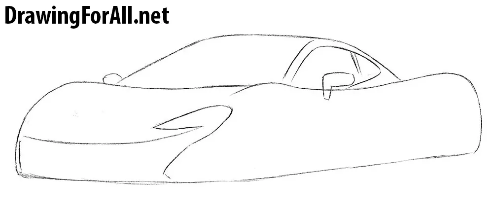 how to draw learn to draw a McLaren