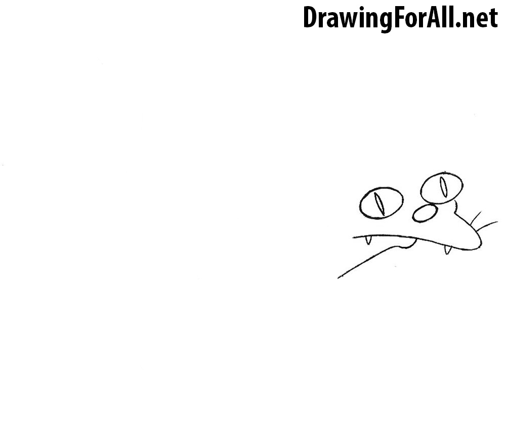 How to Draw a cat from the Simpsons