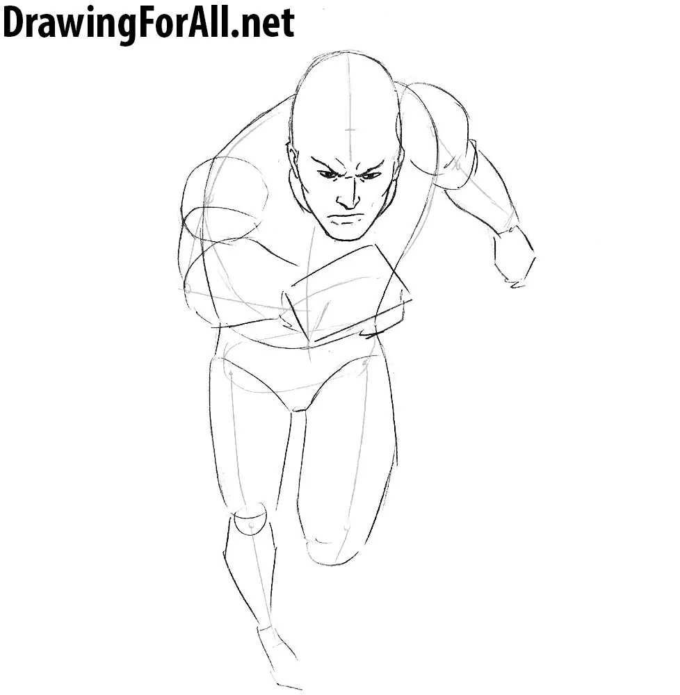 draw Quicksilver  step by step