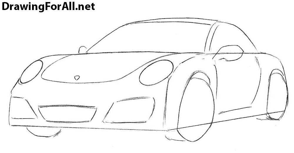learn How to Draw a Porsche 911
