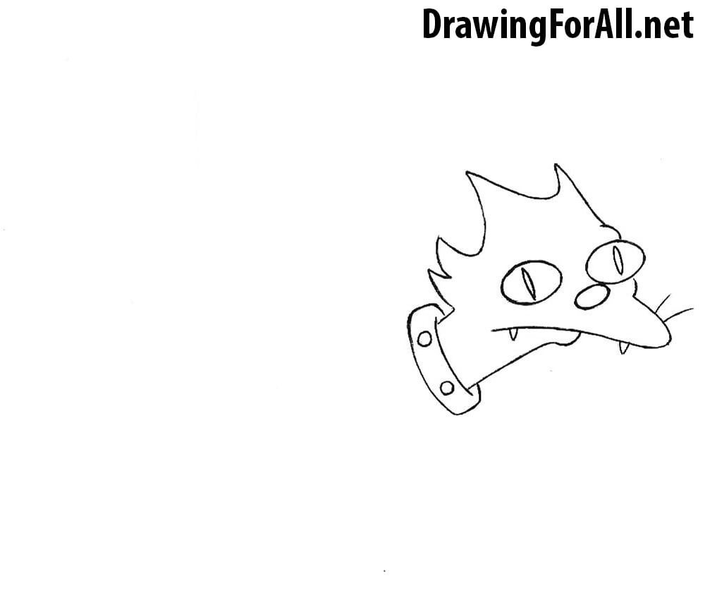 How to Draw Snowball  cat