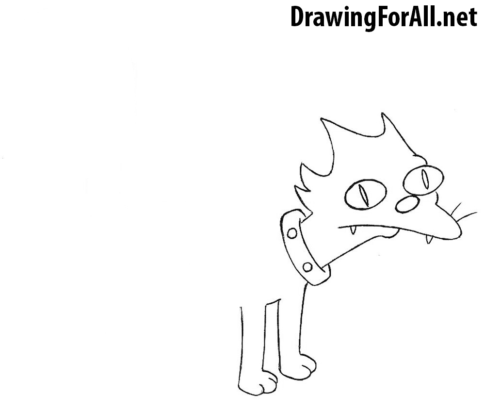 How to Draw a cartoon cat