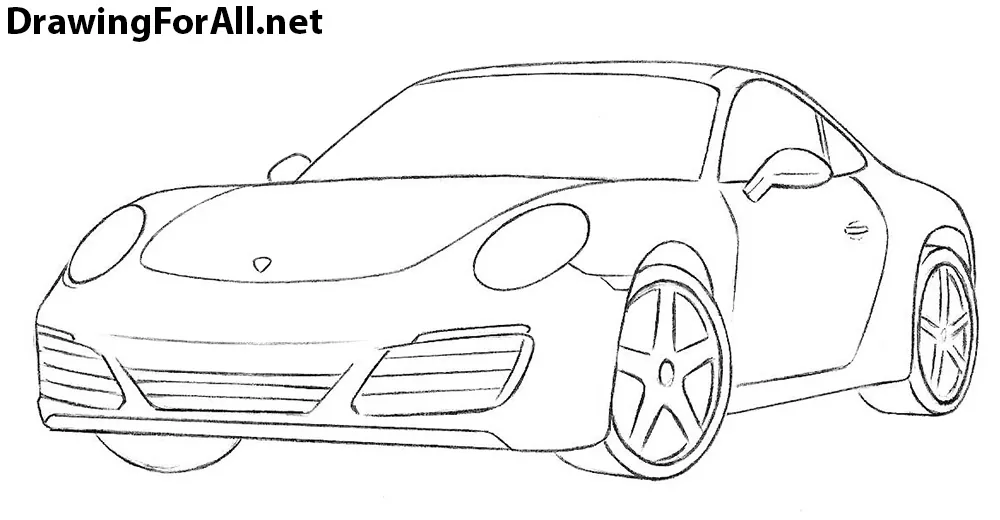 Learn How to Draw a 911 From Porsche's Head of Design