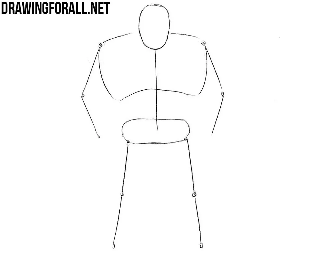 how to draw Juggernaut