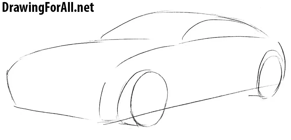 How to Draw a Jaguar f type