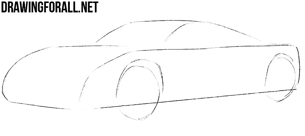 learn how to draw a spyker c12