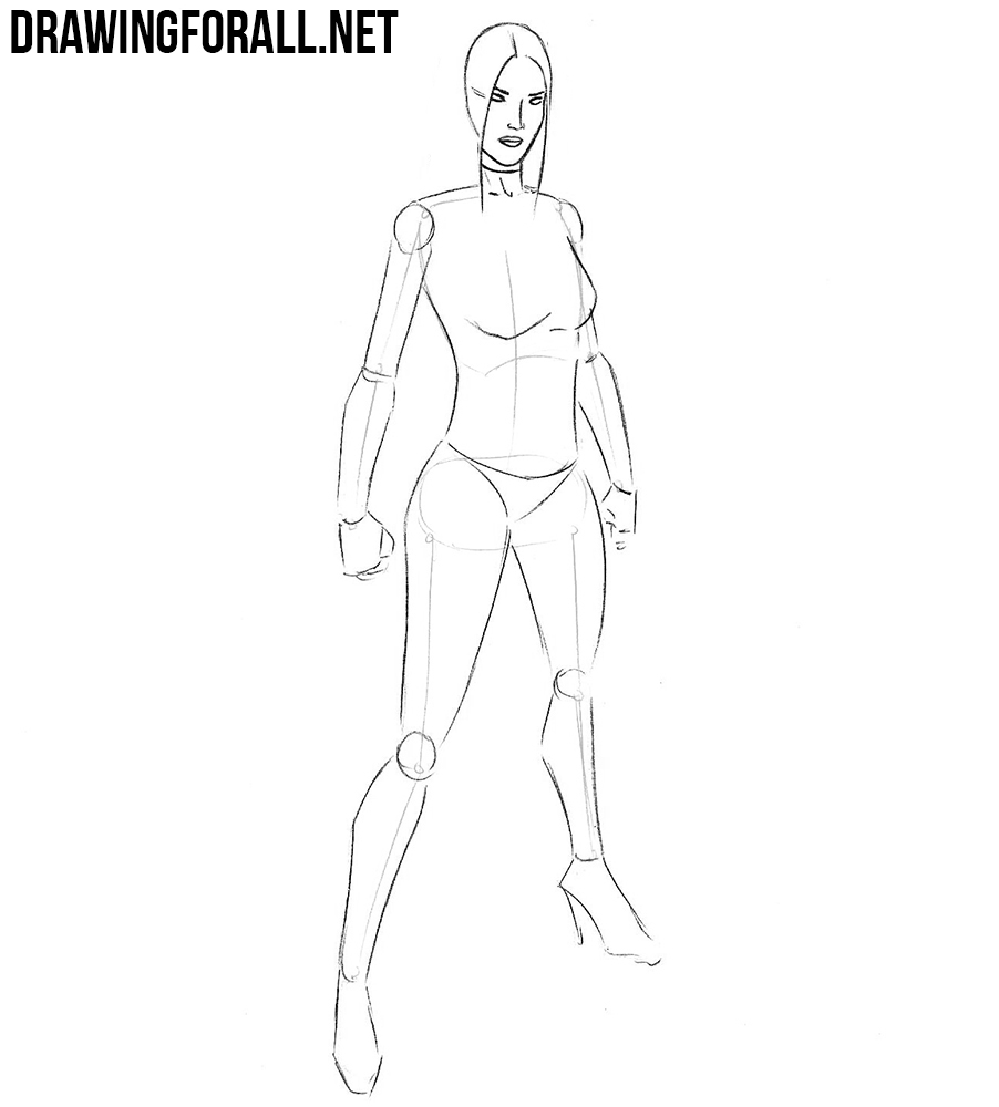 how to draw mystique