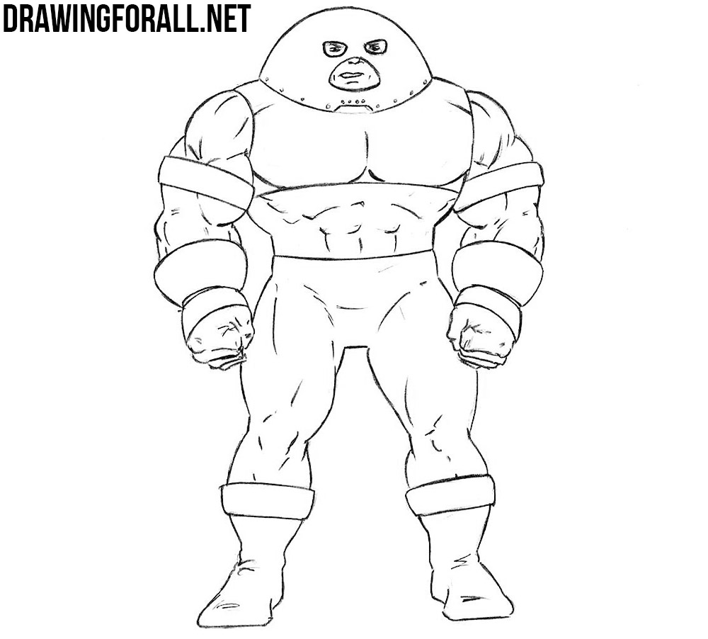 how to draw Juggernaut from marvel