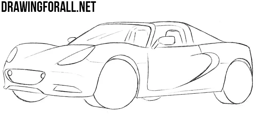 learn to draw a How to Draw a Lotus Elise