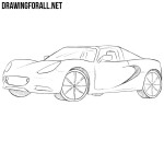 How to Draw a Lotus Elise