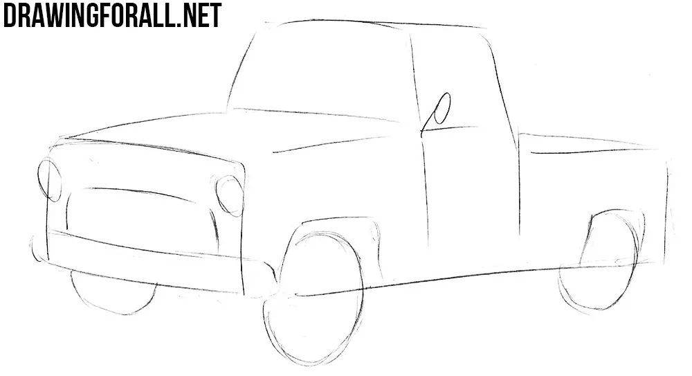 draw a truck easy