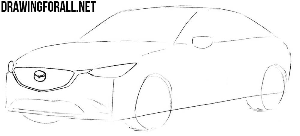 How to Draw a Mazda