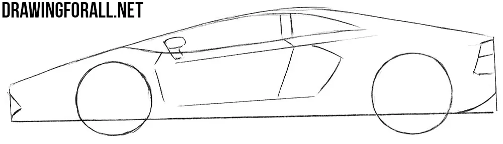 learn how to draw a sports cars
