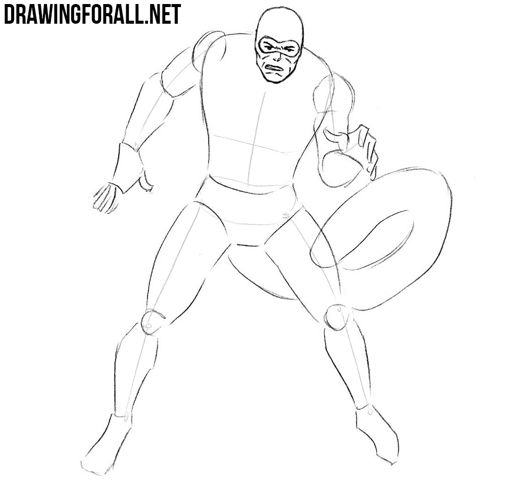 how to draw Scorpion step by step