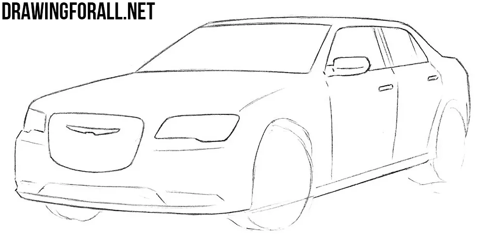 Chrysler 300c drawing tutorial