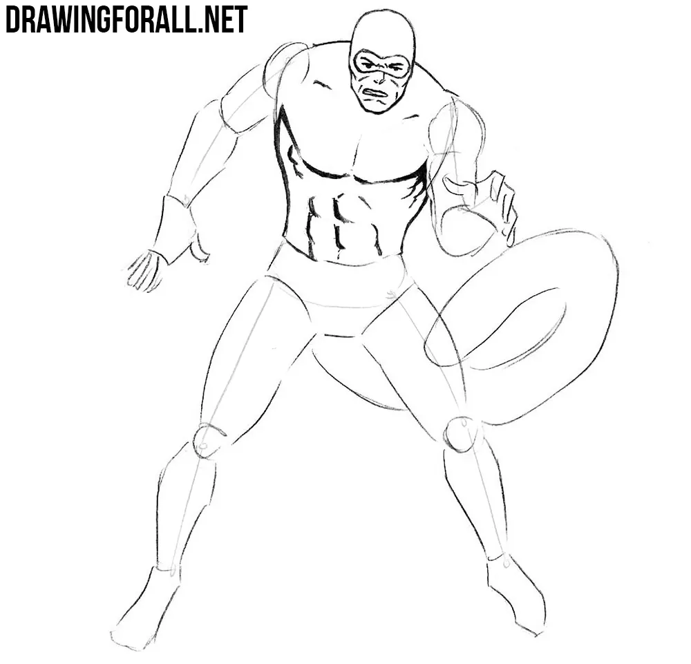 how to draw Scorpion from spider-man