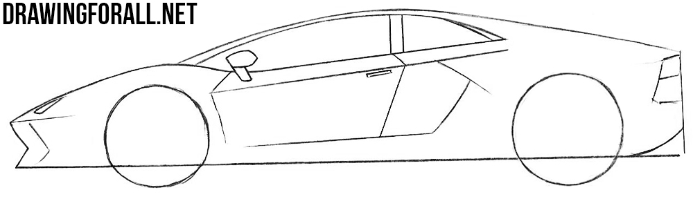 learn to draw sports cars