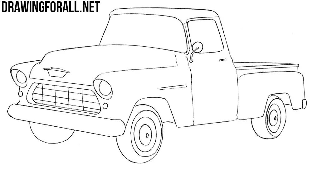 Line Drawing Tow Truck Lifting Broken Stock Vector (Royalty Free)  2224636261 | Shutterstock