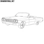 How to Draw a Chevrolet Impala 1964