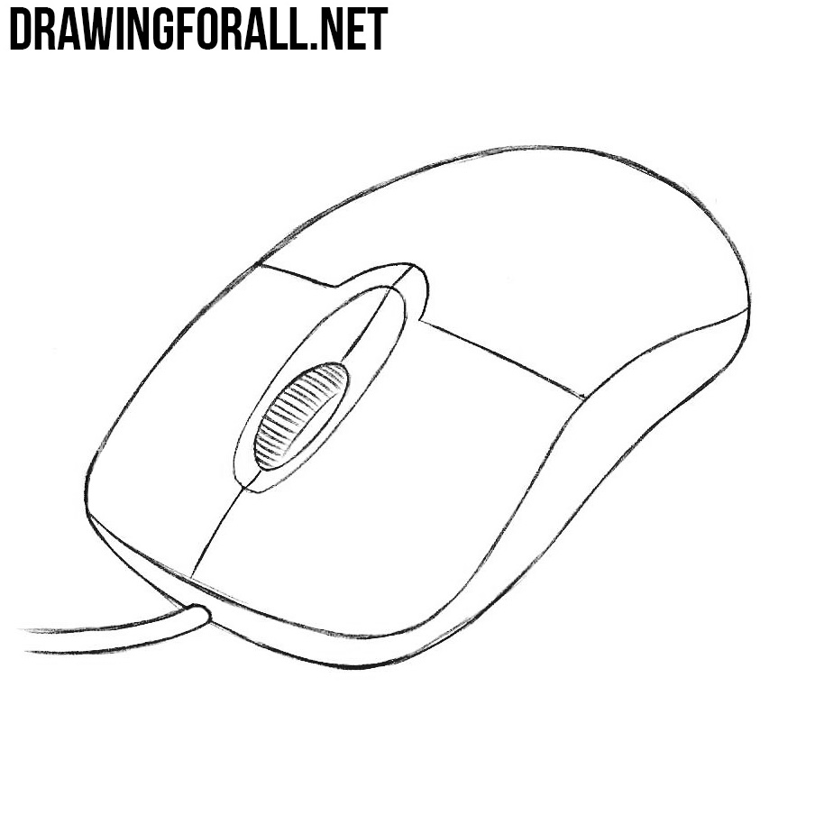 Computer Mouse Hand Drawn Outline Doodle Icon Computer And Internet  Technology Pc And Pointing Device Concept Vector Sketch Illustration For  Print Web Mobile And Infographics On White Background Royalty Free SVG  Cliparts