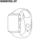 How to Draw an Apple Watch