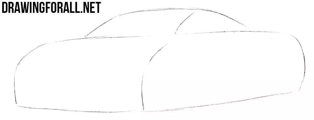 how to draw a Koenigsegg Regera