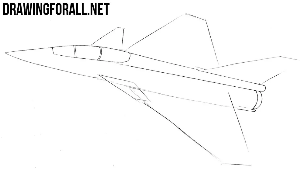 How to Draw a Fighter Jet