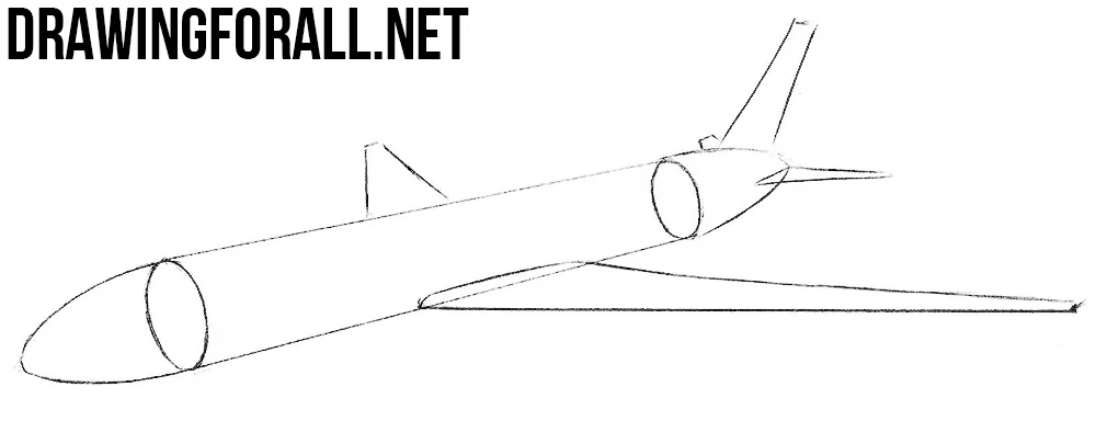 how to draw airplanes