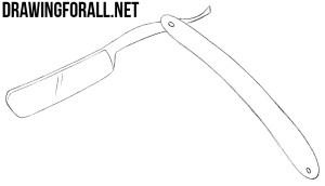 Easy Razer Drawing How to Draw a Straight Razor