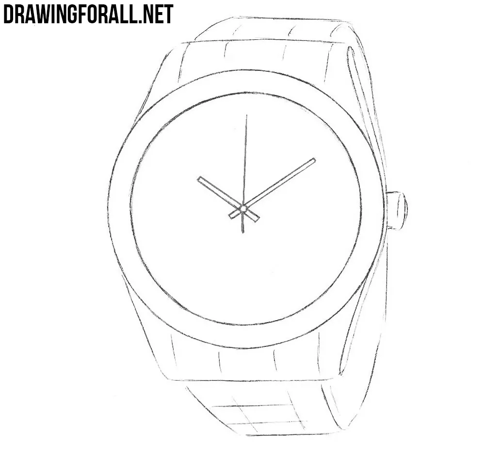 How to Draw Rolex step by step