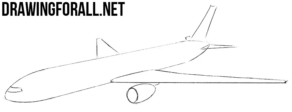 How to Draw an airplane