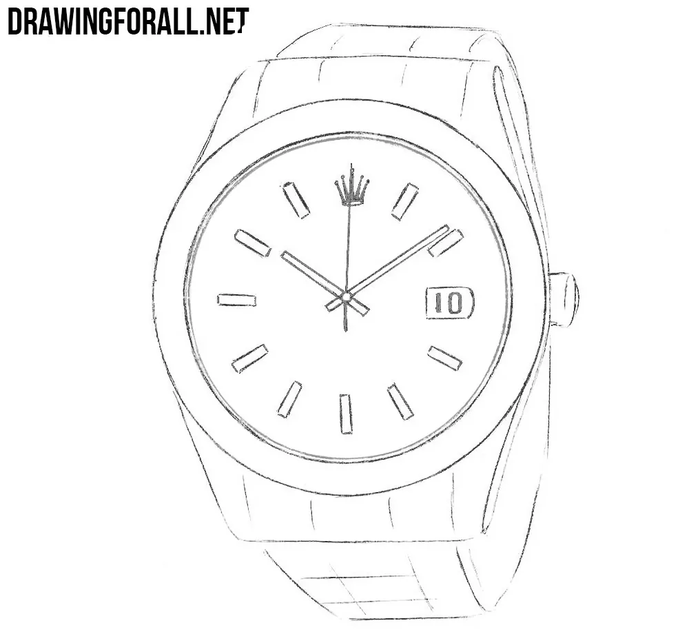 rolex drawing