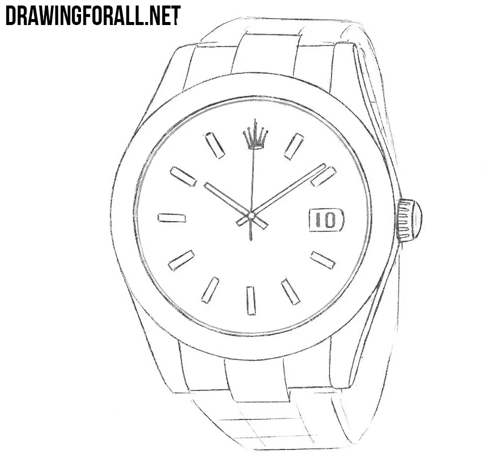 How to Draw a Rolex