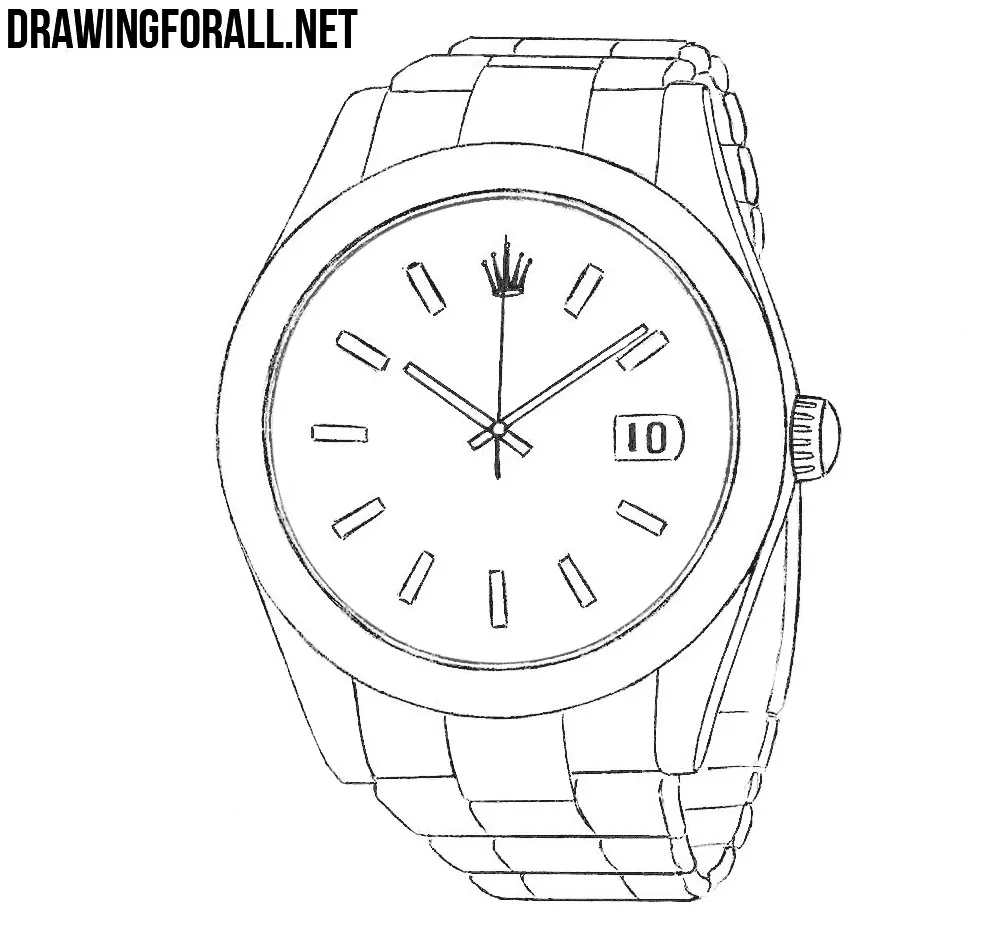 How to Draw a Rolex