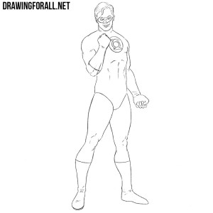 How to Draw Green Lantern