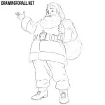 How to Draw Santa Claus