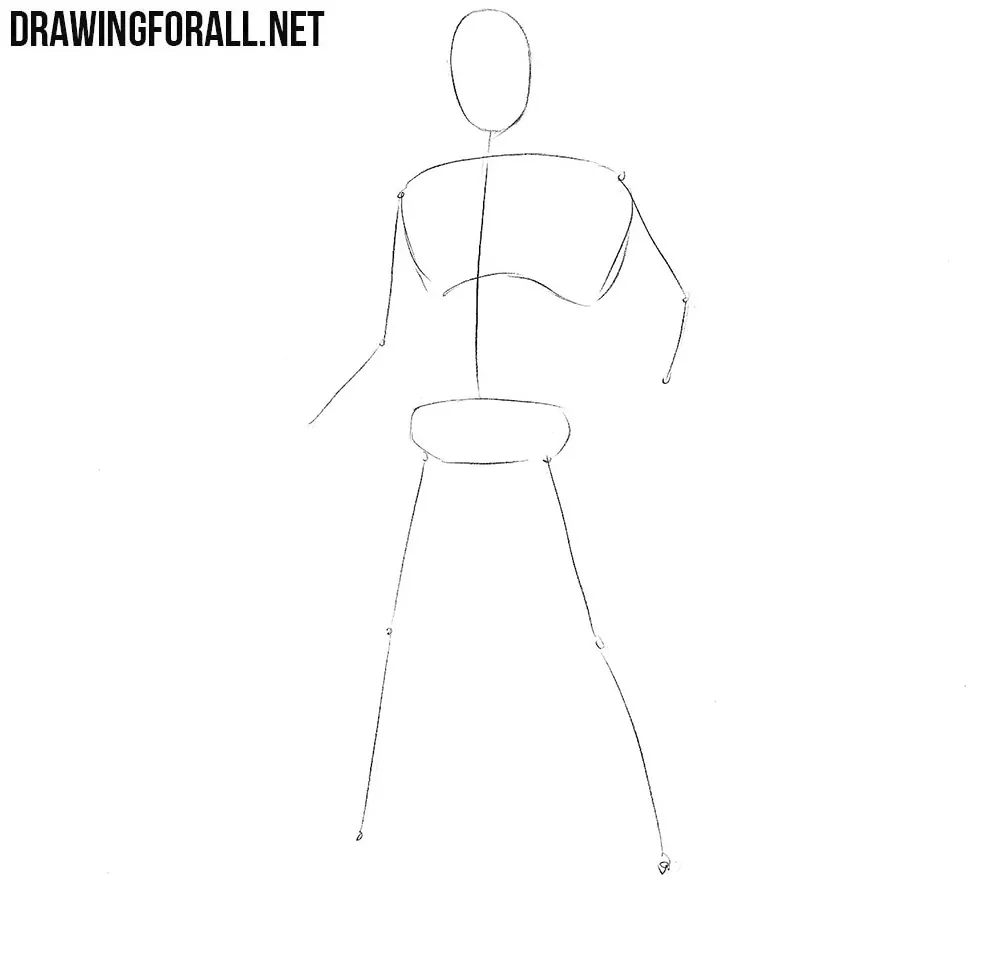 how to draw Luke Cage