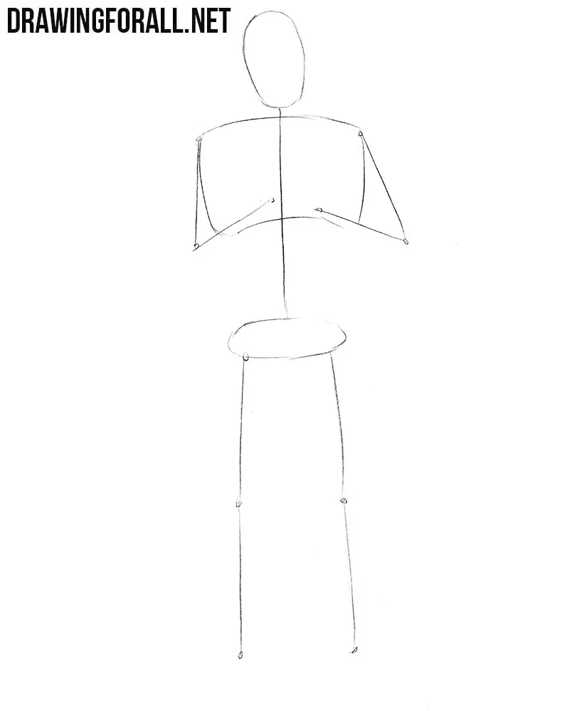 how to draw Niko Bellic