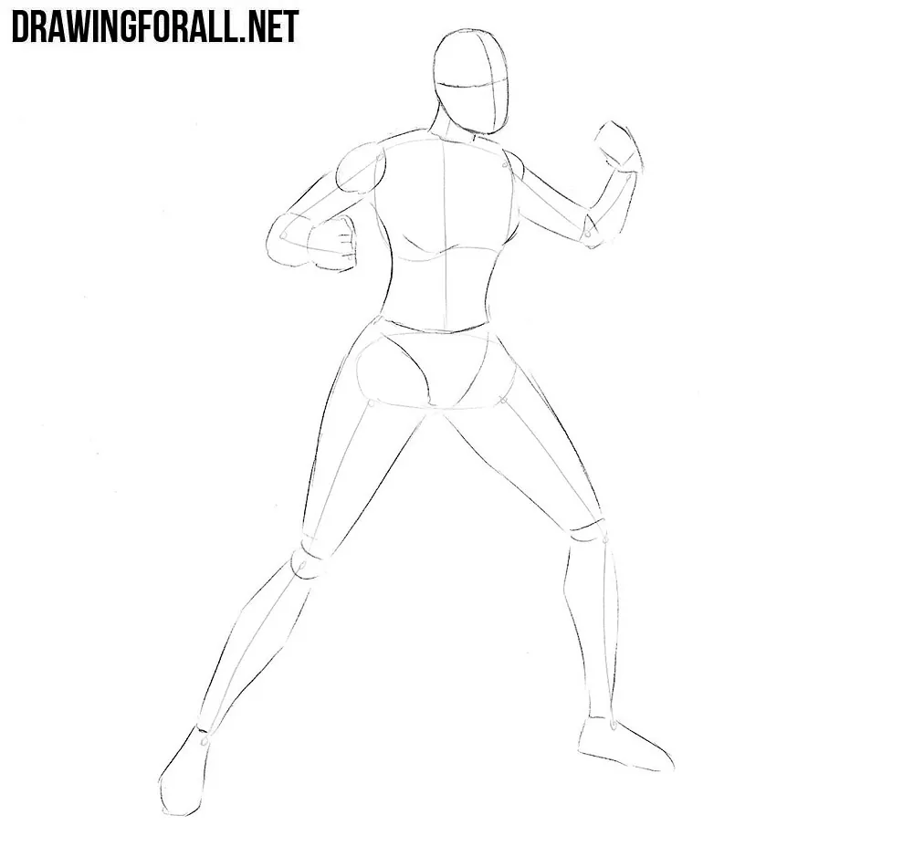 how to draw X-23 from x men