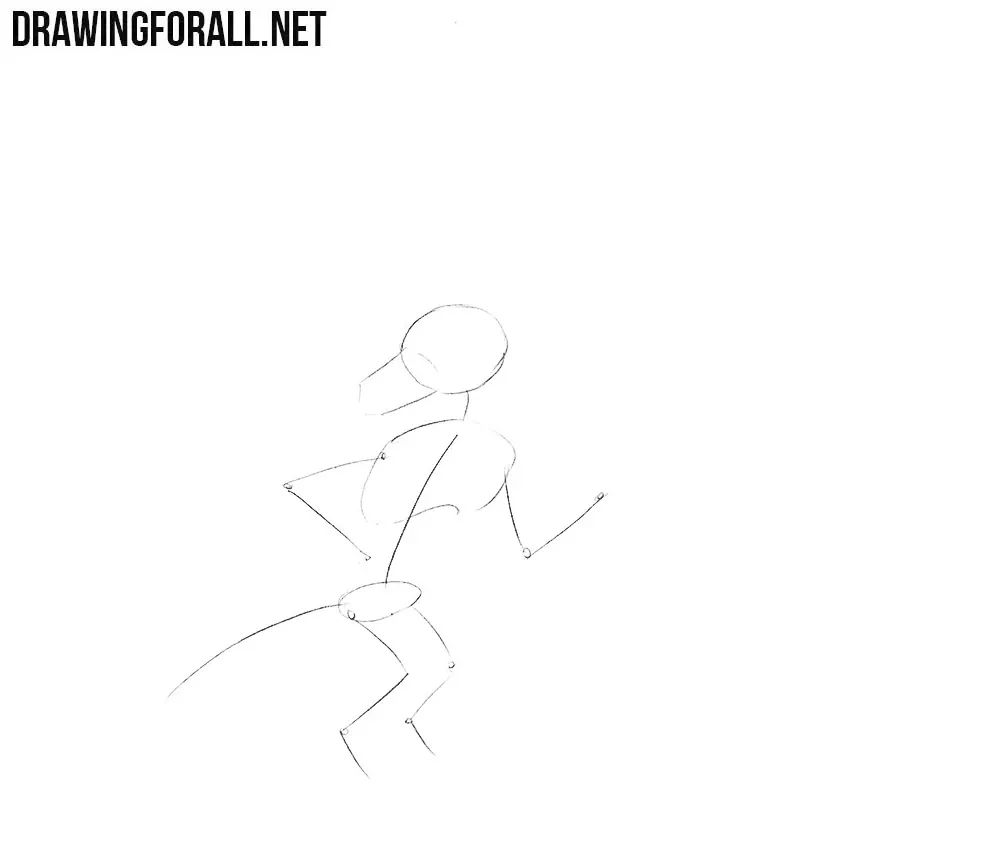 how to draw a Kobold