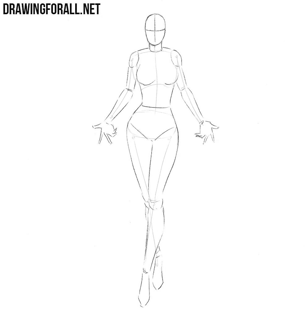 How to draw Emma Frost from Marvel
