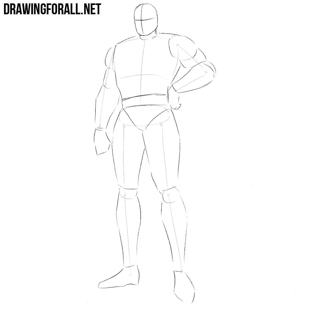 how to draw Bishop from x men