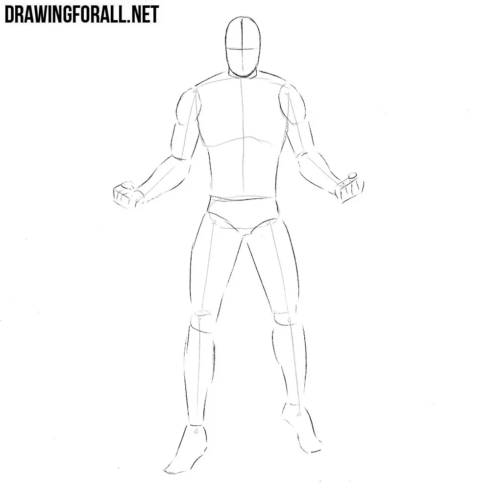 how to draw Havok from Marvel