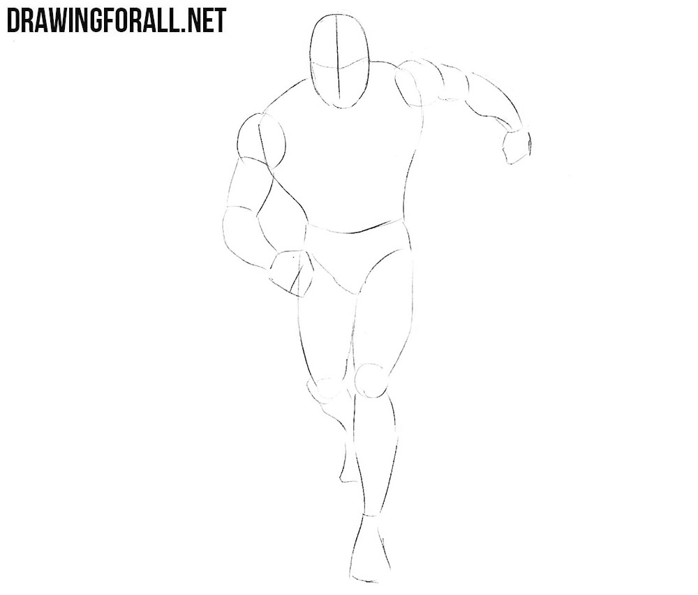 how to draw Nite Owl step by step