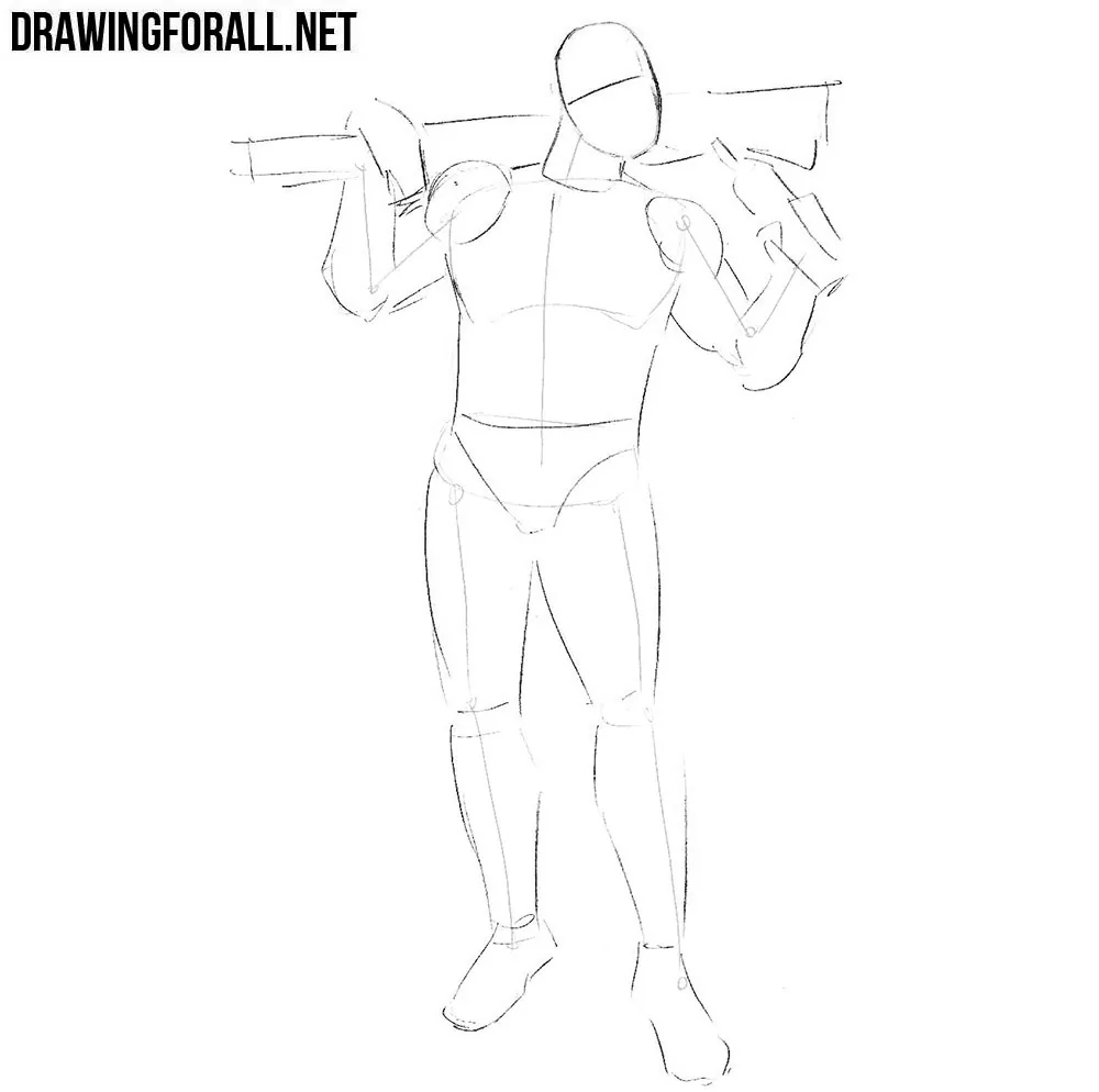 how to draw The Comedian from watchmen